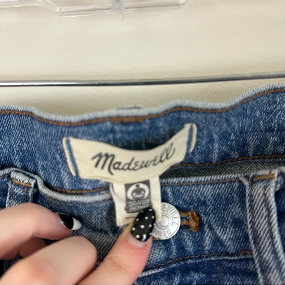Madewell Distressed Mid Rise Perfect Vintage Jean Medium Wash Size 26 Women's